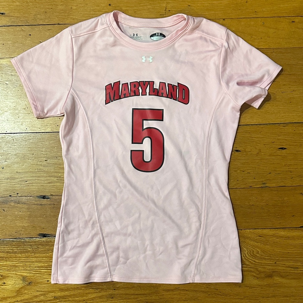 Women’s National Championship team breast cancer addition jersey